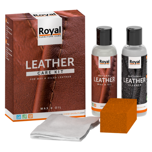 Royal Leather Care Kit - Wax & Oil