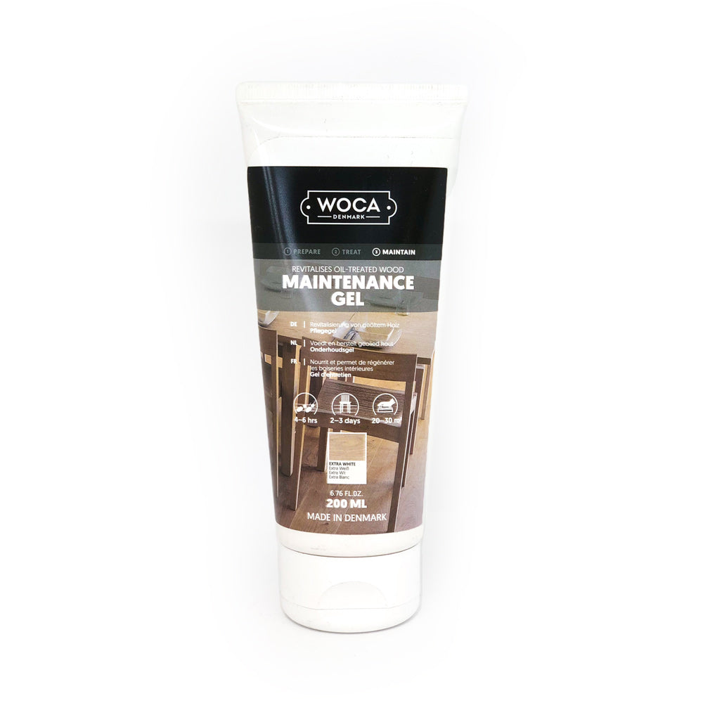 Woca Maintenance Gel EXTRA WHITE 200 ml